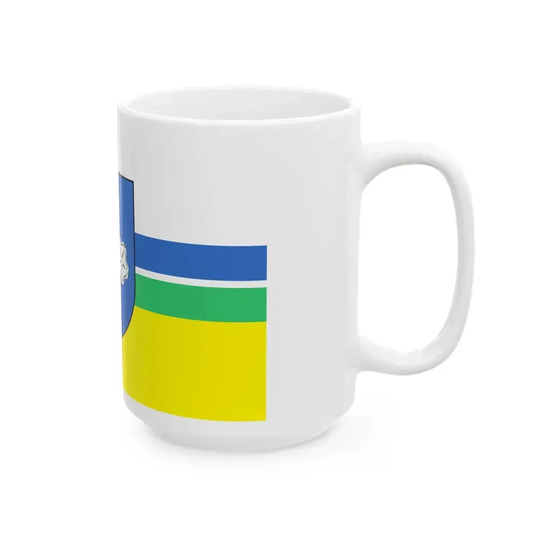 POL gmina Borzecin flag (Poland) White Coffee Mug - Go Mug Yourself
