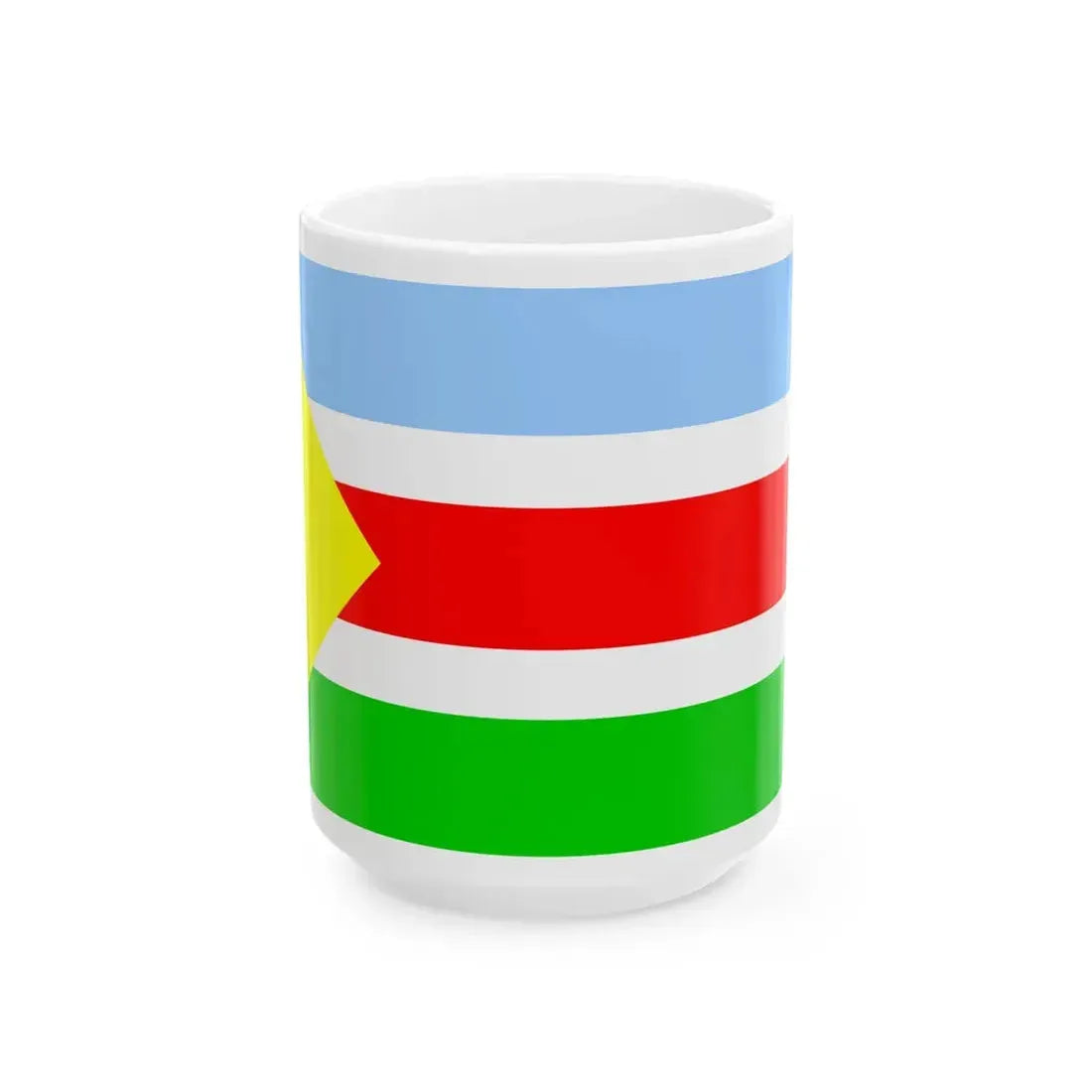 POL gmina Bralin flag (Poland) White Coffee Mug 15oz - Go Mug Yourself