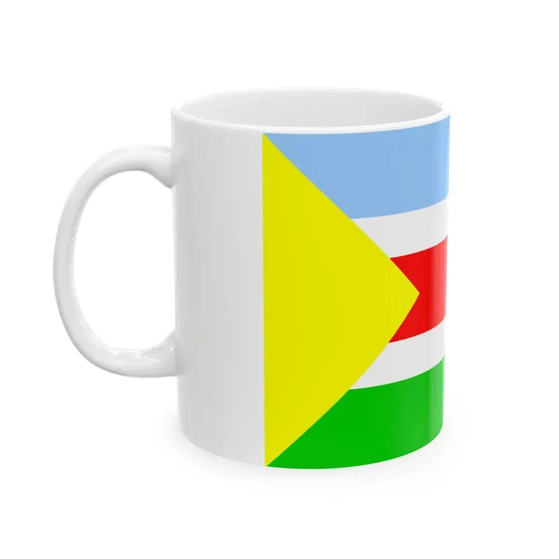 POL gmina Bralin flag (Poland) White Coffee Mug - Go Mug Yourself
