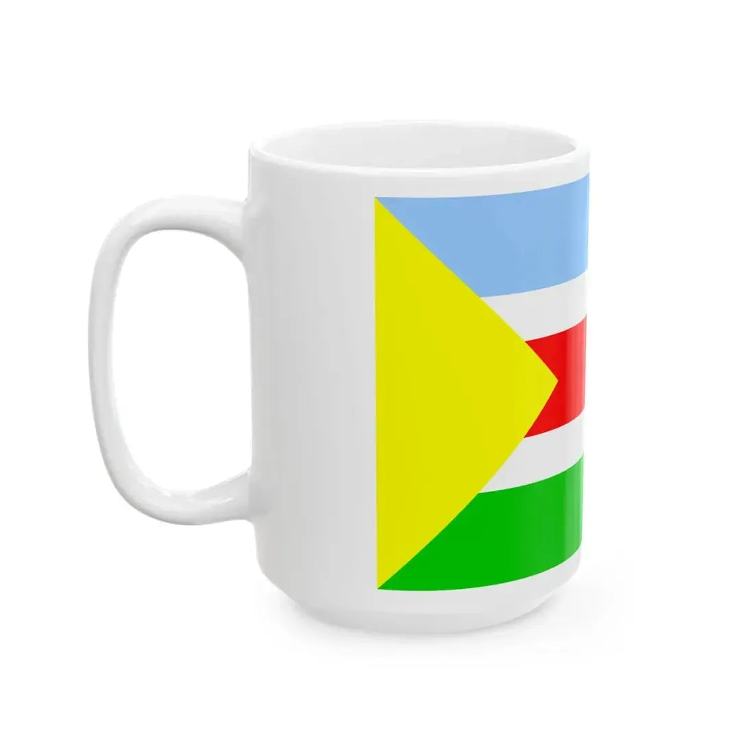POL gmina Bralin flag (Poland) White Coffee Mug - Go Mug Yourself