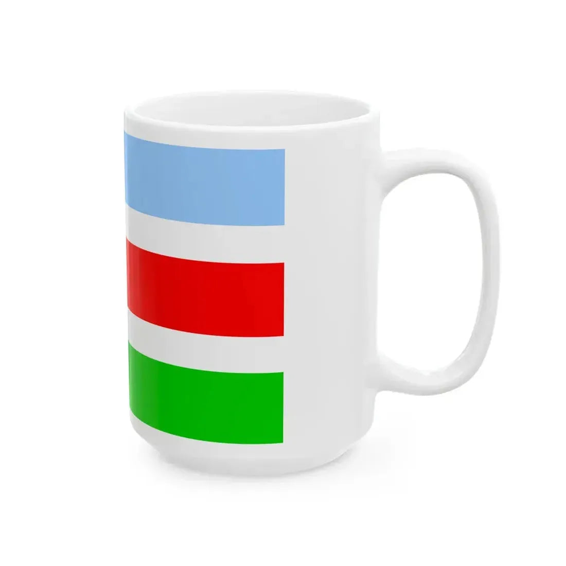 POL gmina Bralin flag (Poland) White Coffee Mug - Go Mug Yourself