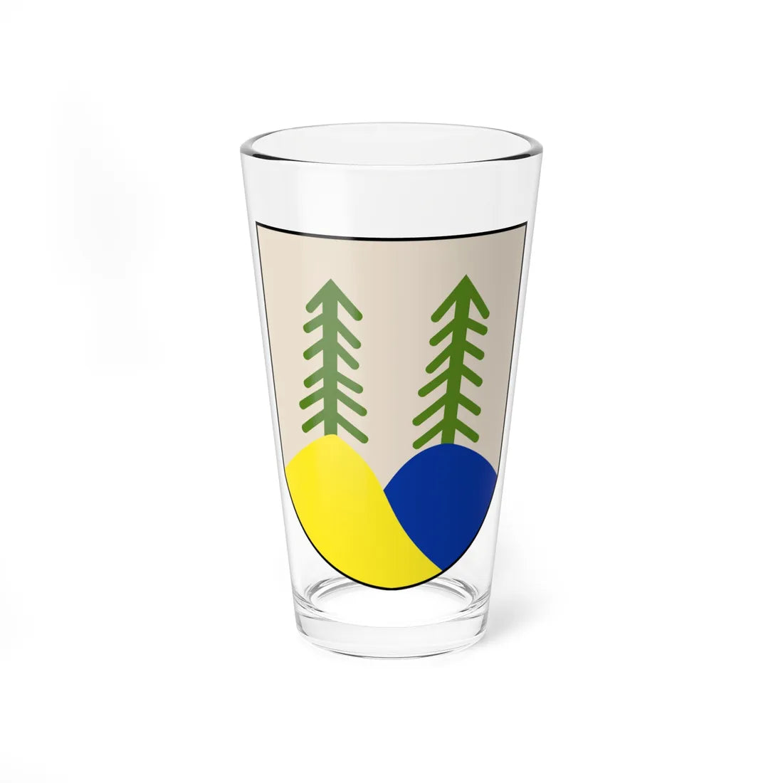 POL gmina Brenna COA (Poland) (Coat of Arms) Pint Glass 16oz 16oz - Go Mug Yourself