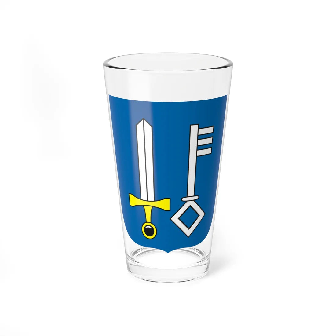 POL gmina Brzostek COA (Poland) (Coat of Arms) Pint Glass 16oz 16oz - Go Mug Yourself