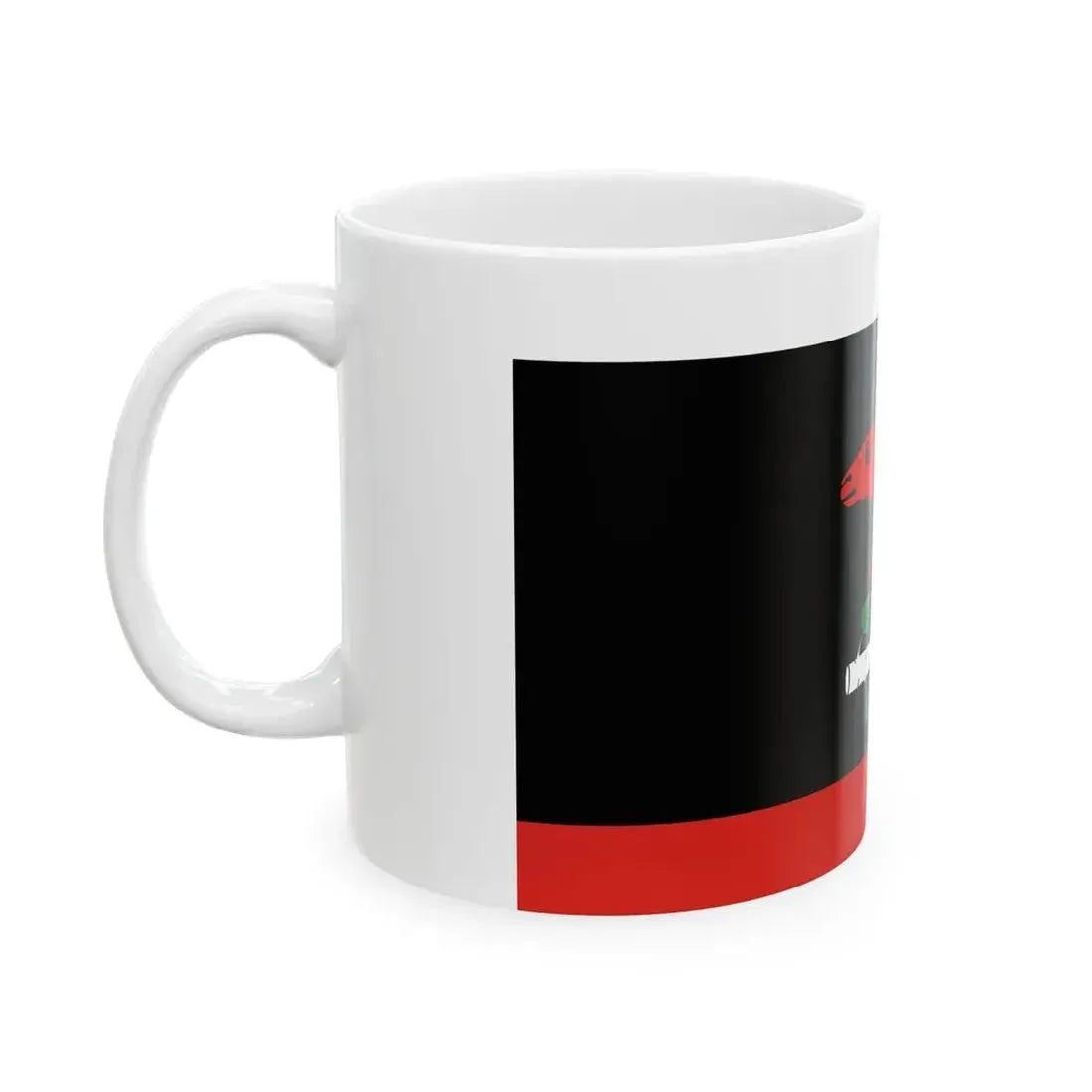 POL gmina Brzozie flag (Poland) White Coffee Mug - Go Mug Yourself