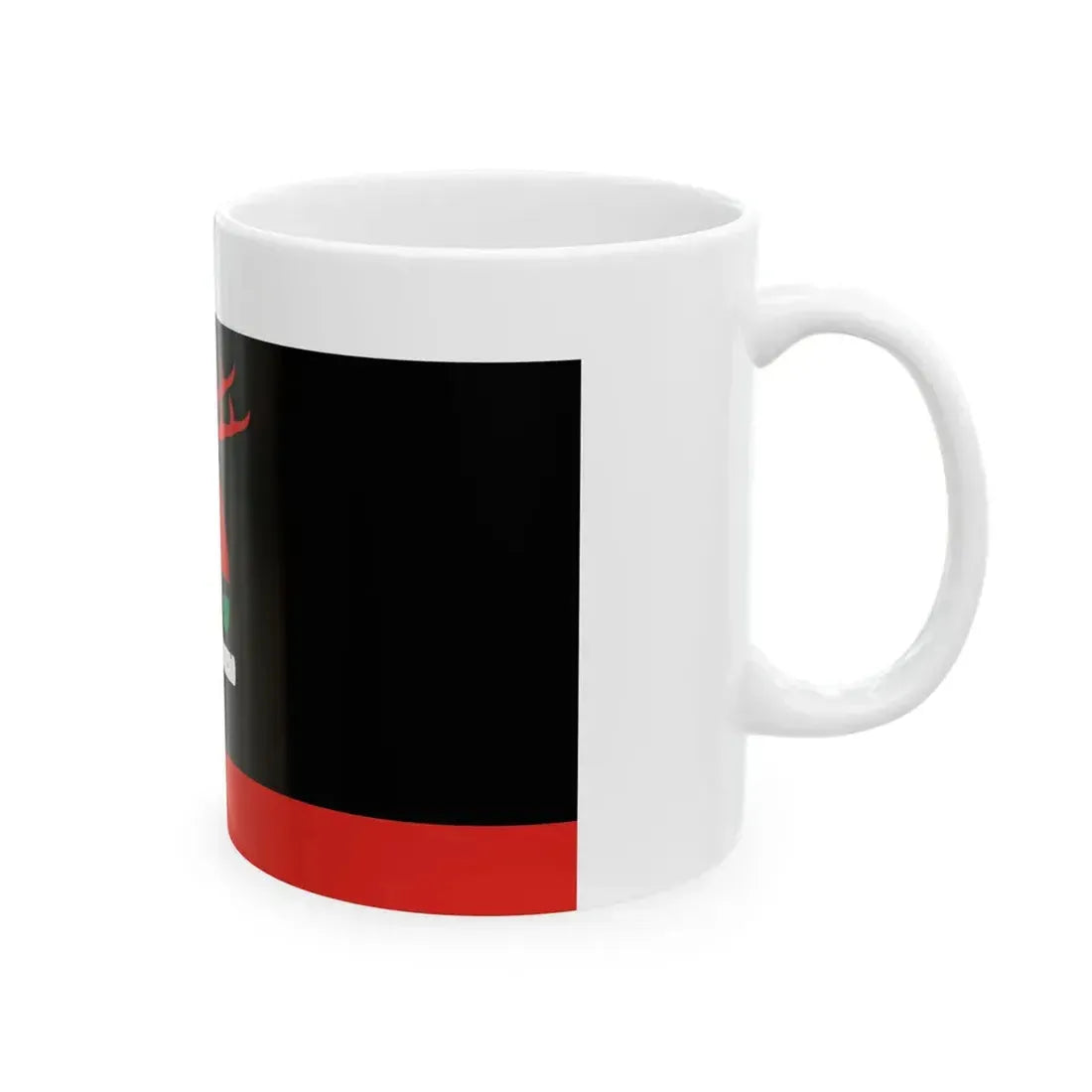 POL gmina Brzozie flag (Poland) White Coffee Mug - Go Mug Yourself
