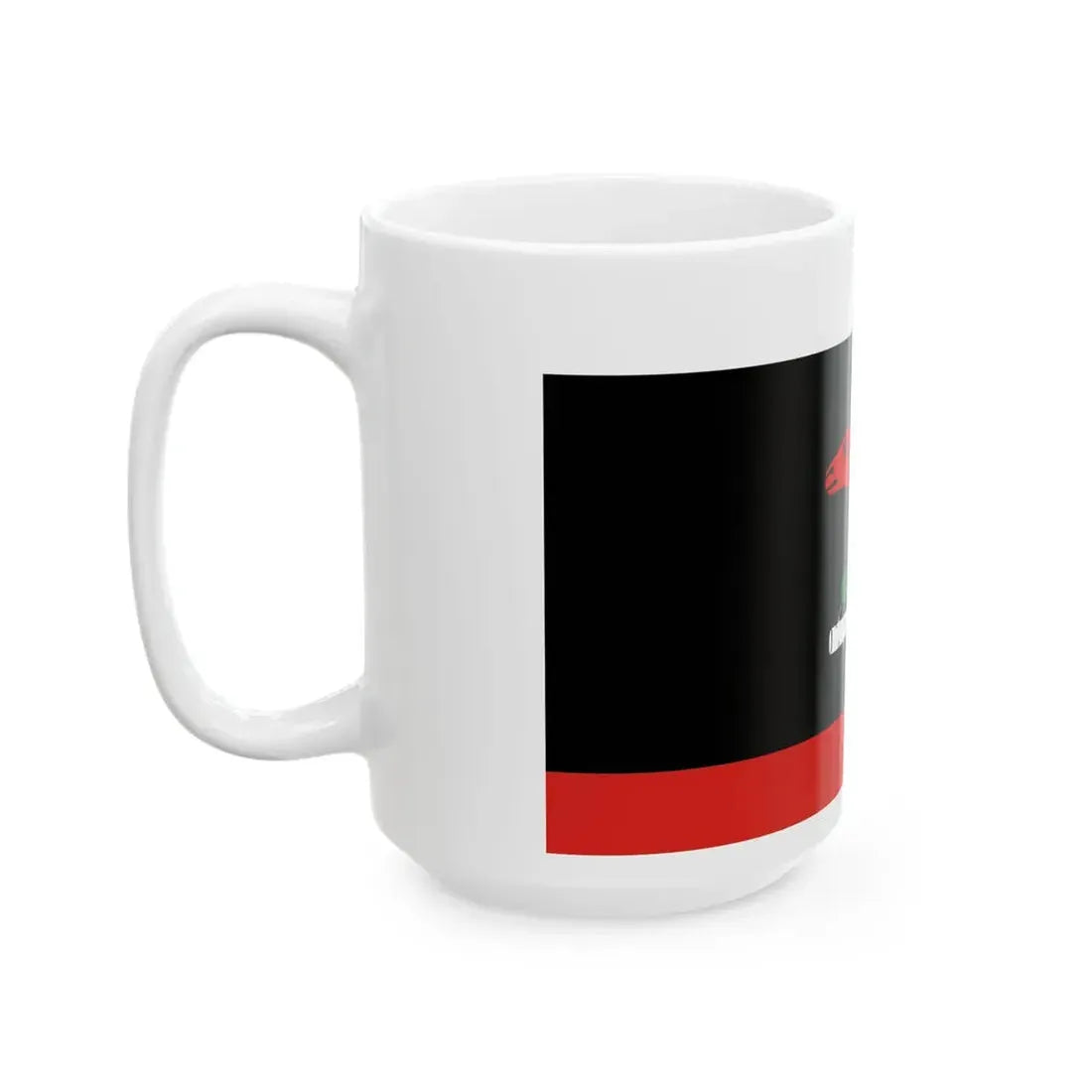 POL gmina Brzozie flag (Poland) White Coffee Mug - Go Mug Yourself