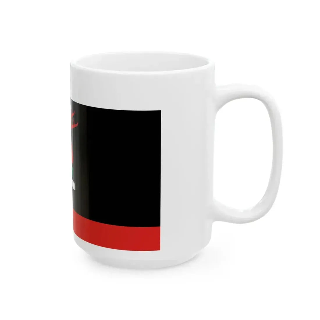 POL gmina Brzozie flag (Poland) White Coffee Mug - Go Mug Yourself