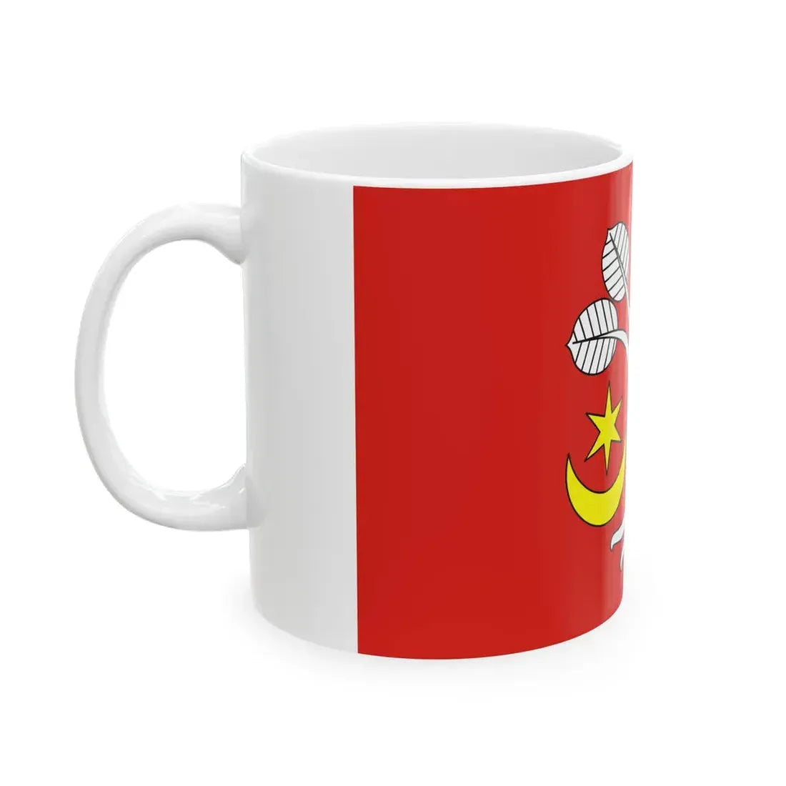 POL gmina Bukowiec flag (Poland) White Coffee Mug - Go Mug Yourself