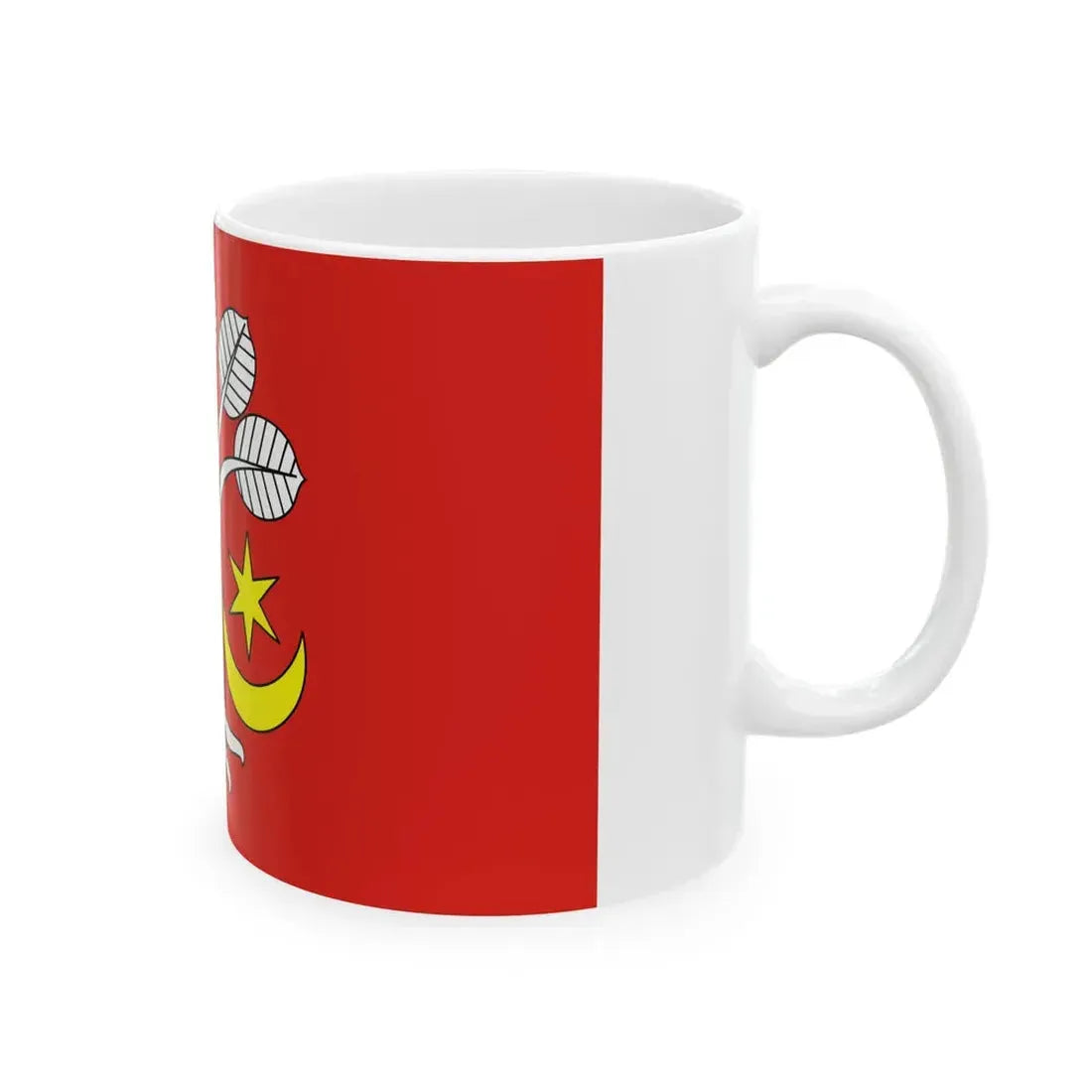 POL gmina Bukowiec flag (Poland) White Coffee Mug - Go Mug Yourself