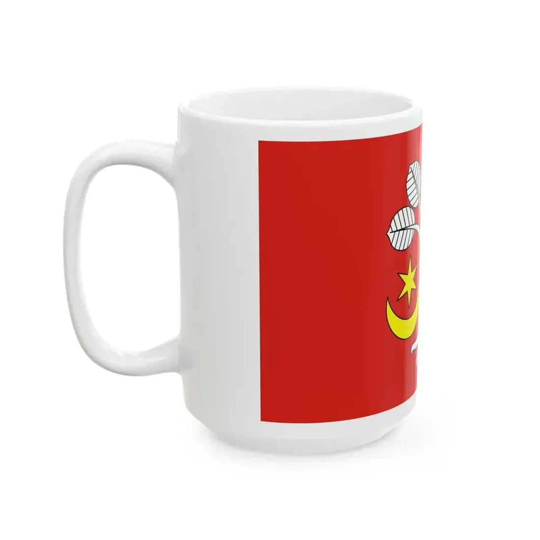 POL gmina Bukowiec flag (Poland) White Coffee Mug - Go Mug Yourself