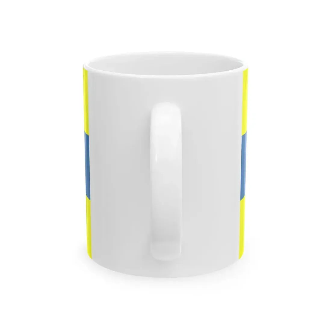 POL gmina Celestynow flag (Poland) White Coffee Mug - Go Mug Yourself