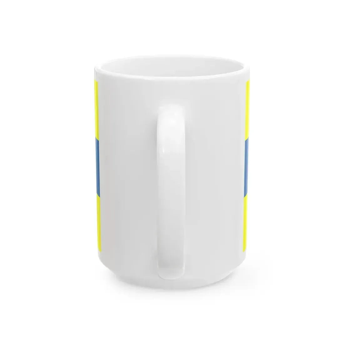 POL gmina Celestynow flag (Poland) White Coffee Mug - Go Mug Yourself
