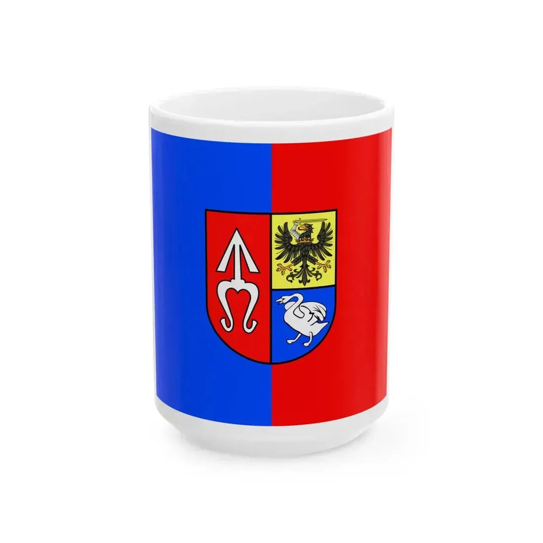 POL gmina Chlewiska flag (Poland) White Coffee Mug 15oz - Go Mug Yourself