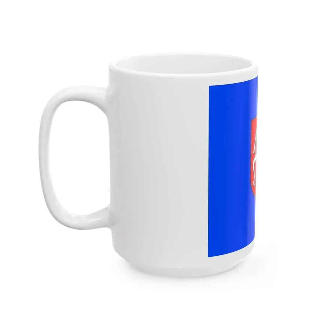 POL gmina Chlewiska flag (Poland) White Coffee Mug - Go Mug Yourself