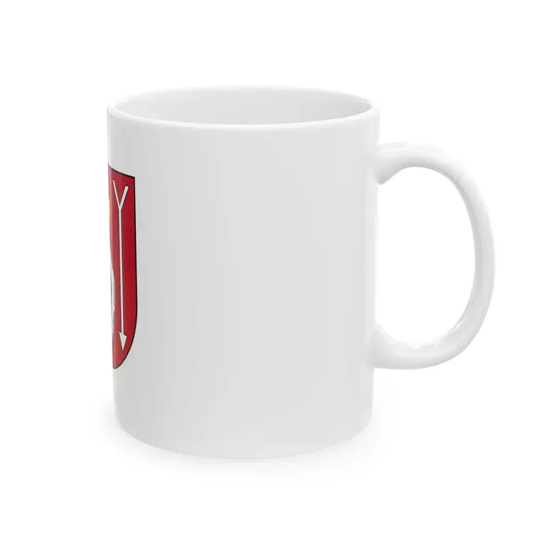 POL gmina Czerniewice flag (Poland) White Coffee Mug - Go Mug Yourself