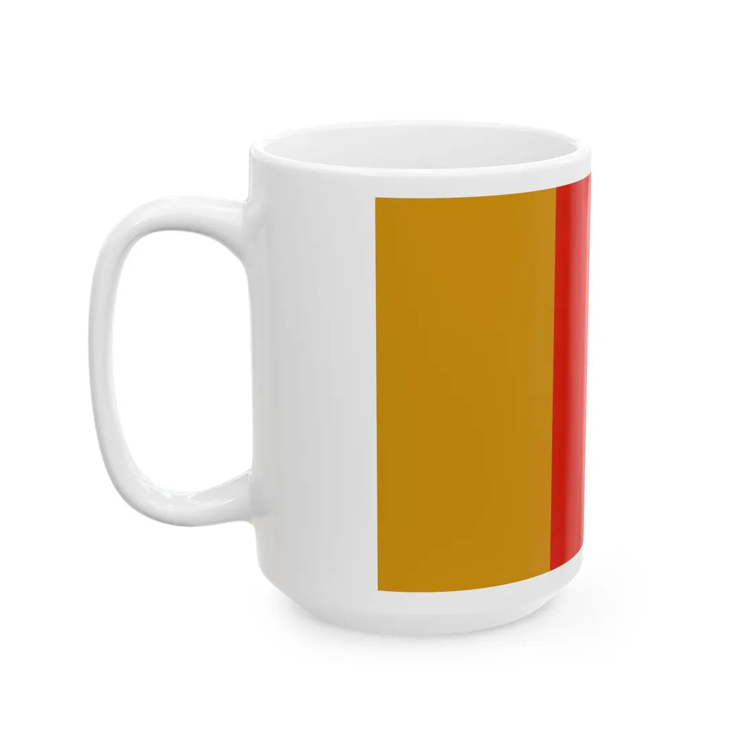 POL gmina Domaszowice flag 1996-2024 (Poland) White Coffee Mug - Go Mug Yourself