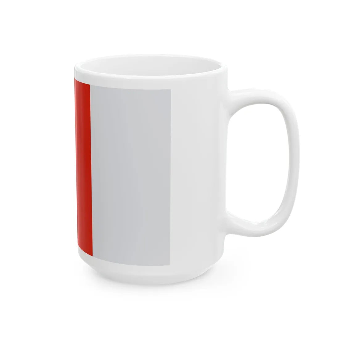 POL gmina Domaszowice flag 1996-2024 (Poland) White Coffee Mug - Go Mug Yourself