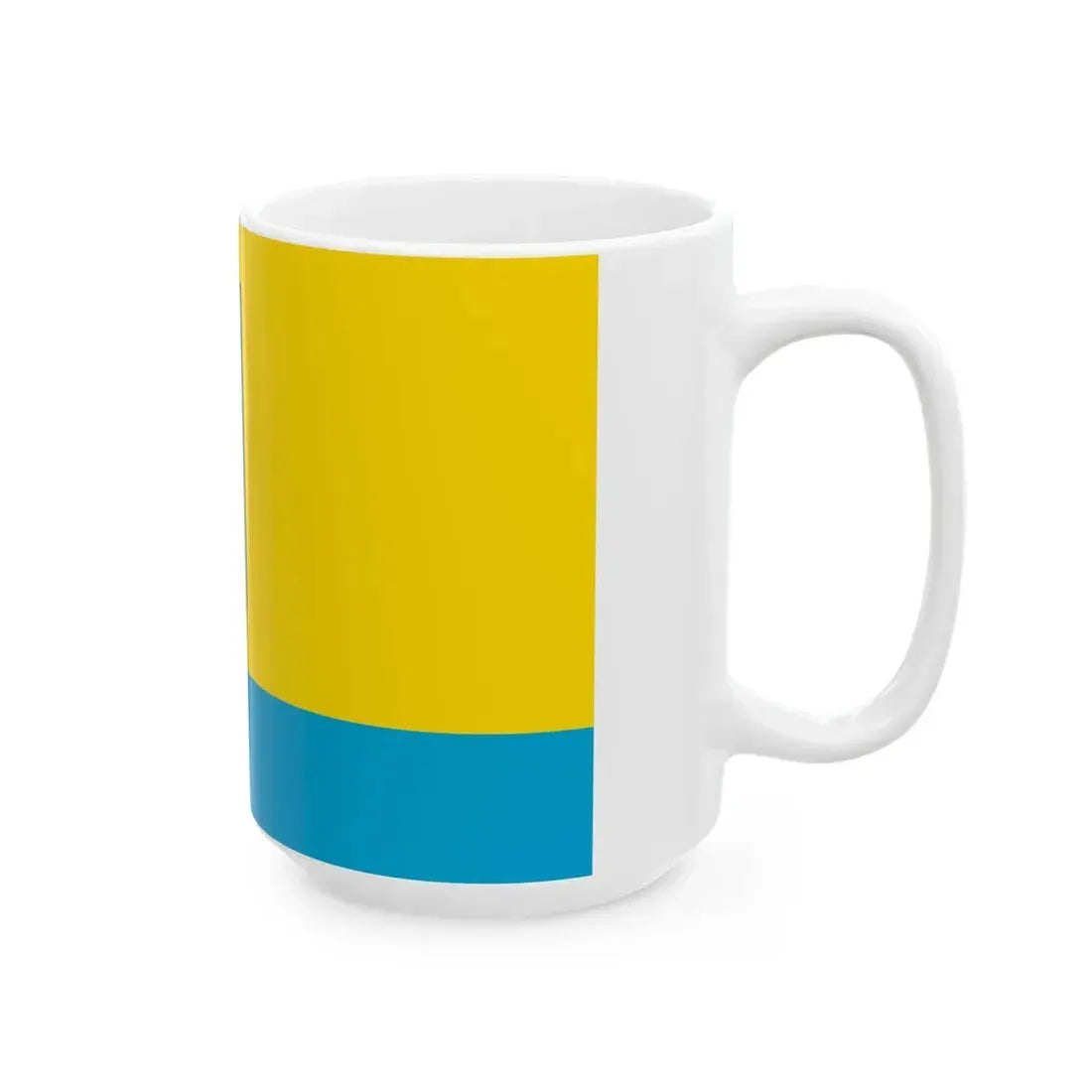 POL gmina Domaszowice flag (Poland) White Coffee Mug - Go Mug Yourself