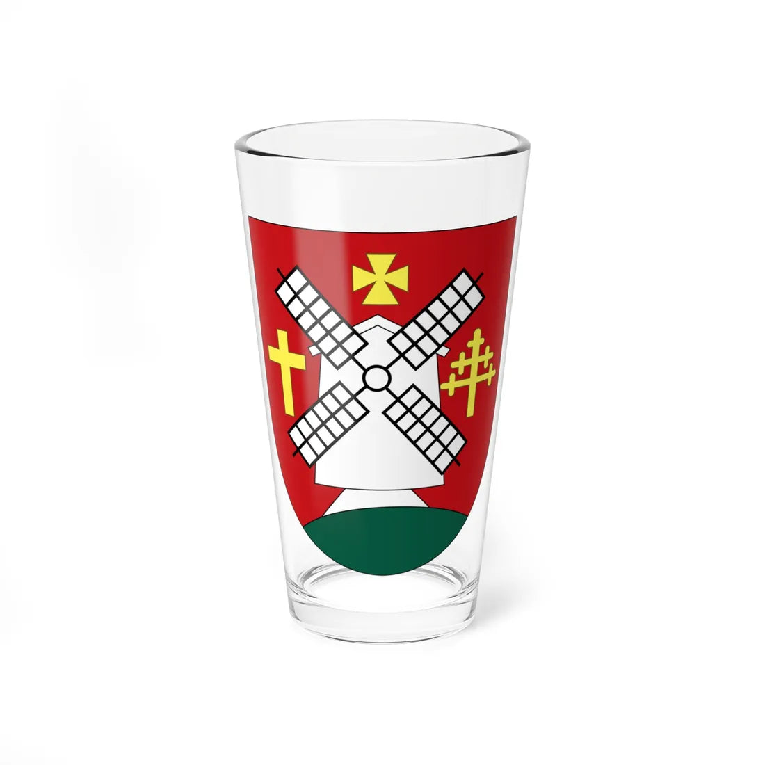 POL gmina Drelów COA (Poland) (Coat of Arms) Pint Glass 16oz 16oz - Go Mug Yourself