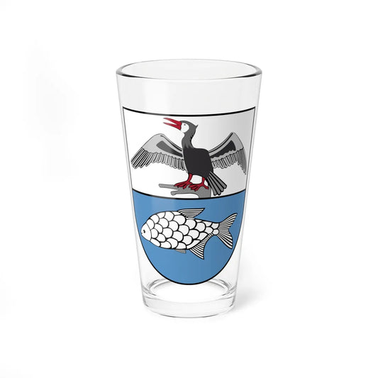POL gmina Giżycko COA (Poland) (Coat of Arms) Pint Glass 16oz 16oz - Go Mug Yourself