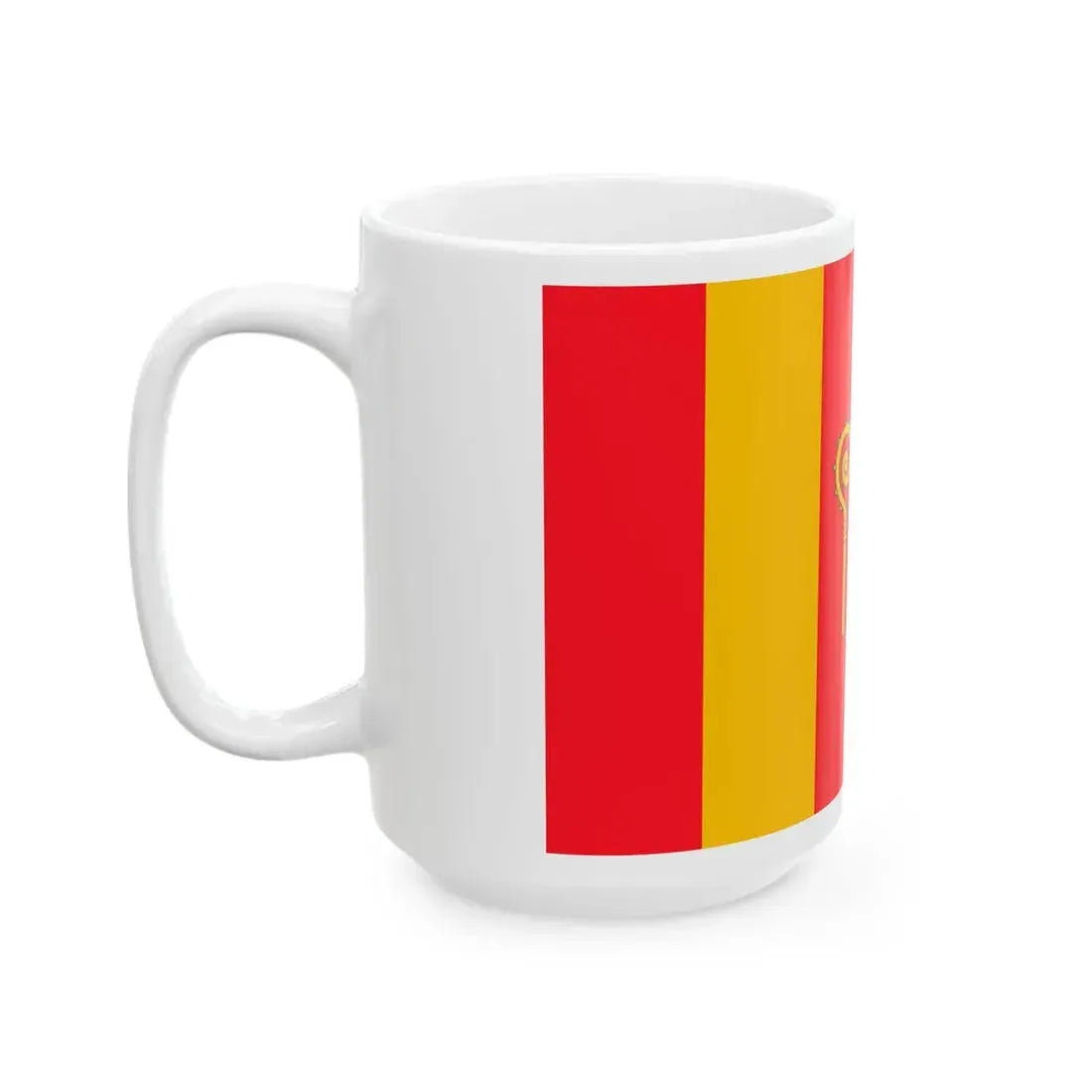 POL gmina Gniezno flag (Poland) White Coffee Mug - Go Mug Yourself
