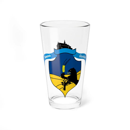 POL gmina Gorlice COA (Poland) (Coat of Arms) Pint Glass 16oz 16oz - Go Mug Yourself