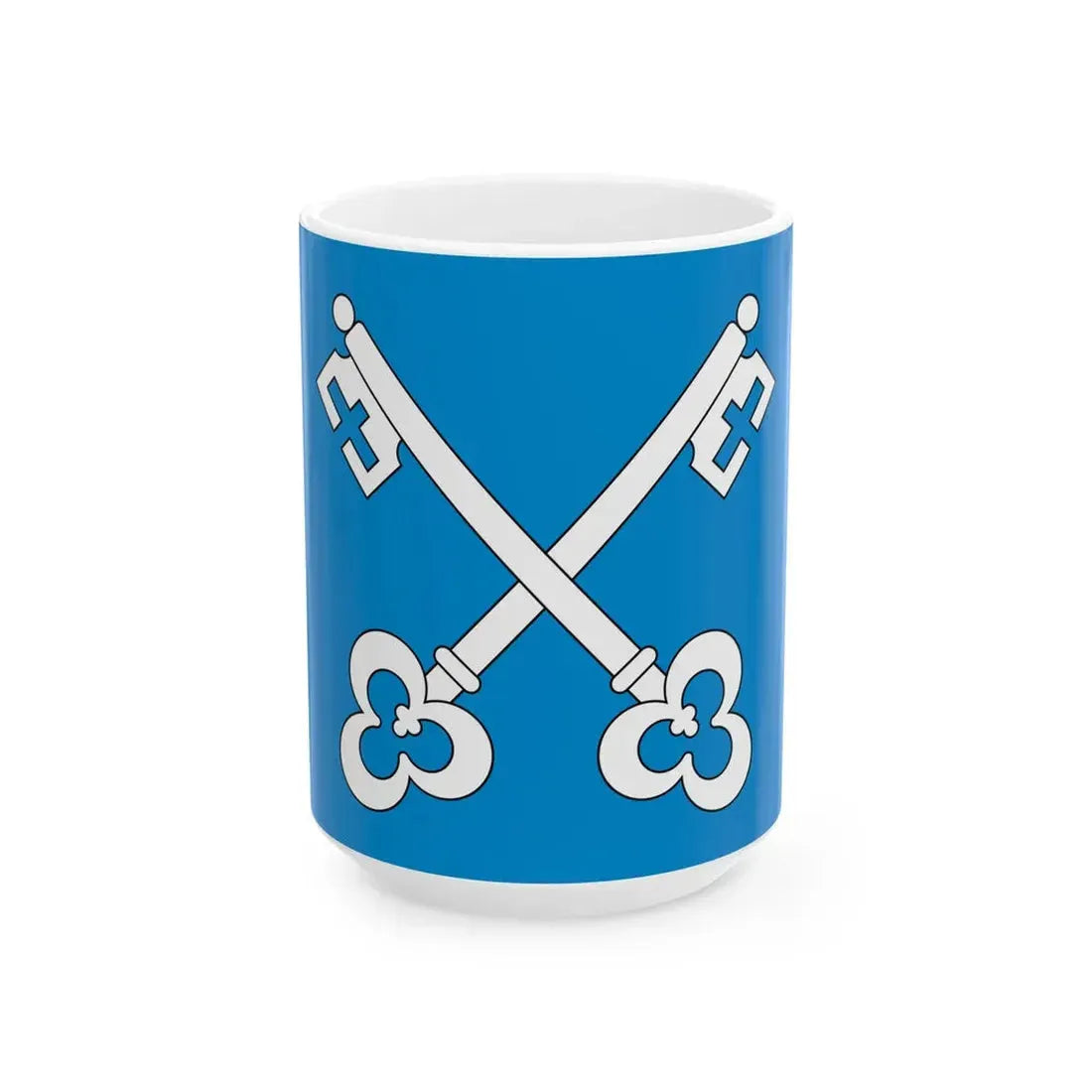 POL gmina Gowarczow flag (Poland) White Coffee Mug 15oz - Go Mug Yourself