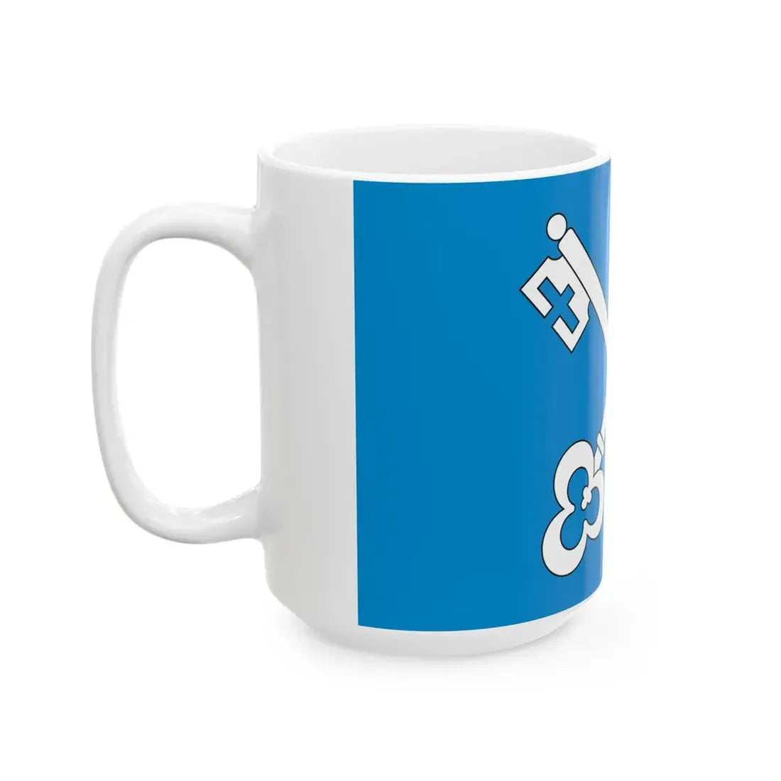 POL gmina Gowarczow flag (Poland) White Coffee Mug - Go Mug Yourself