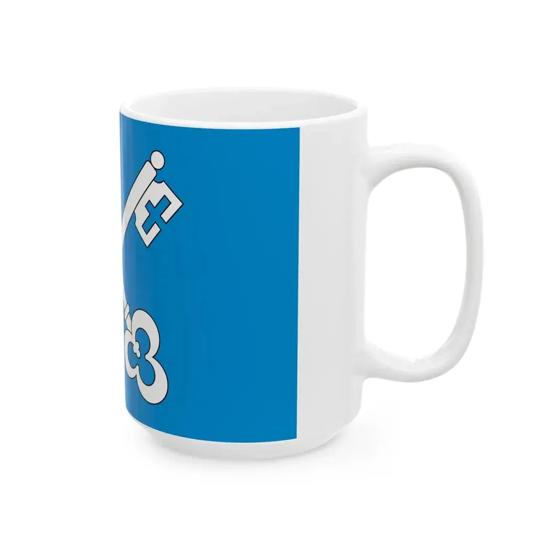 POL gmina Gowarczow flag (Poland) White Coffee Mug - Go Mug Yourself