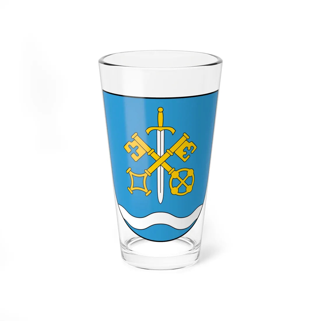 POL gmina Gromnik COA (Poland) (Coat of Arms) Pint Glass 16oz 16oz - Go Mug Yourself
