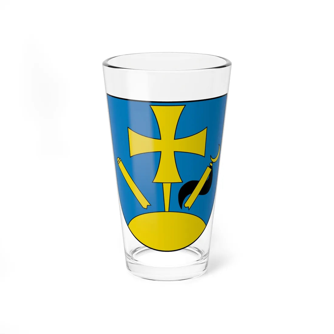 POL gmina Hyżne COA (Poland) (Coat of Arms) Pint Glass 16oz 16oz - Go Mug Yourself
