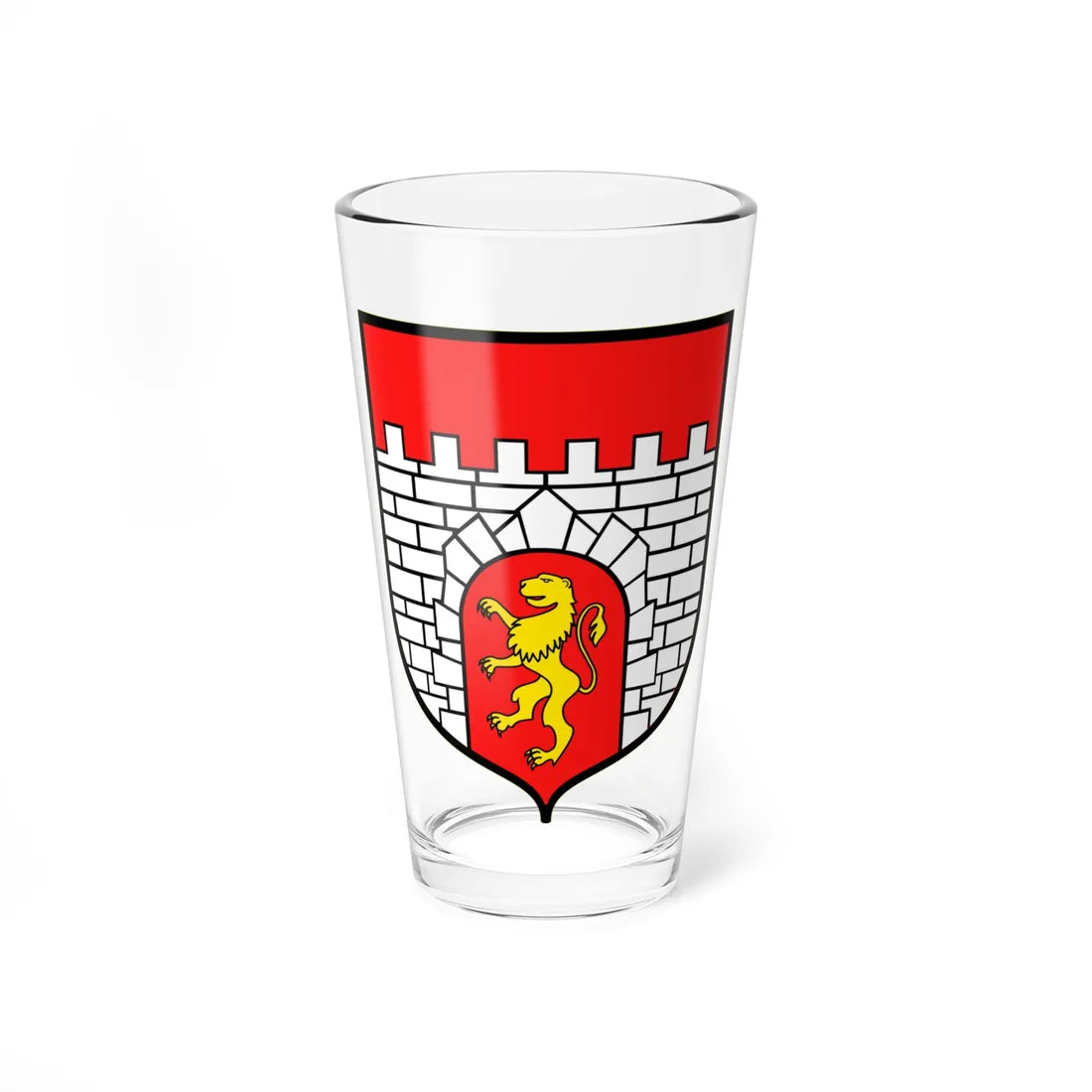 POL gmina Iłów COA (Poland) (Coat of Arms) Pint Glass 16oz 16oz - Go Mug Yourself
