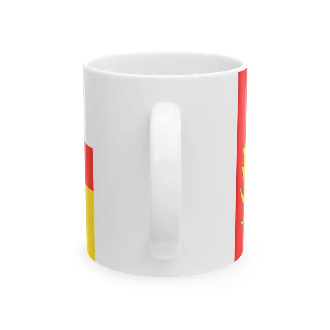 POL gmina Izabelin flag (Poland) White Coffee Mug - Go Mug Yourself