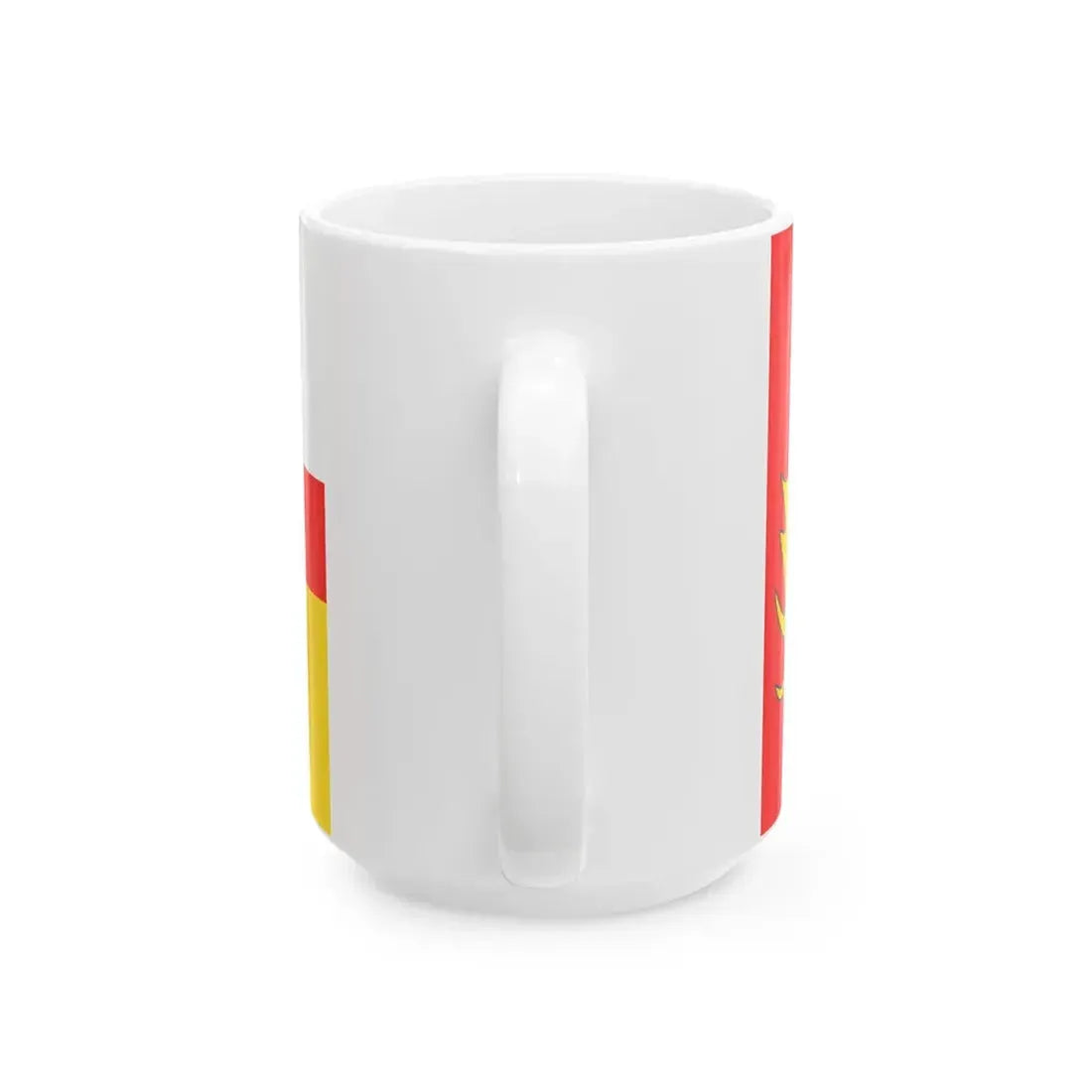 POL gmina Izabelin flag (Poland) White Coffee Mug - Go Mug Yourself