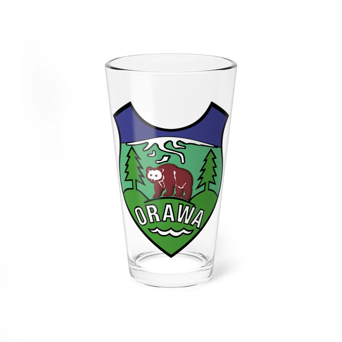 POL gmina Jabłonka COA (Poland) (Coat of Arms) Pint Glass 16oz 16oz - Go Mug Yourself