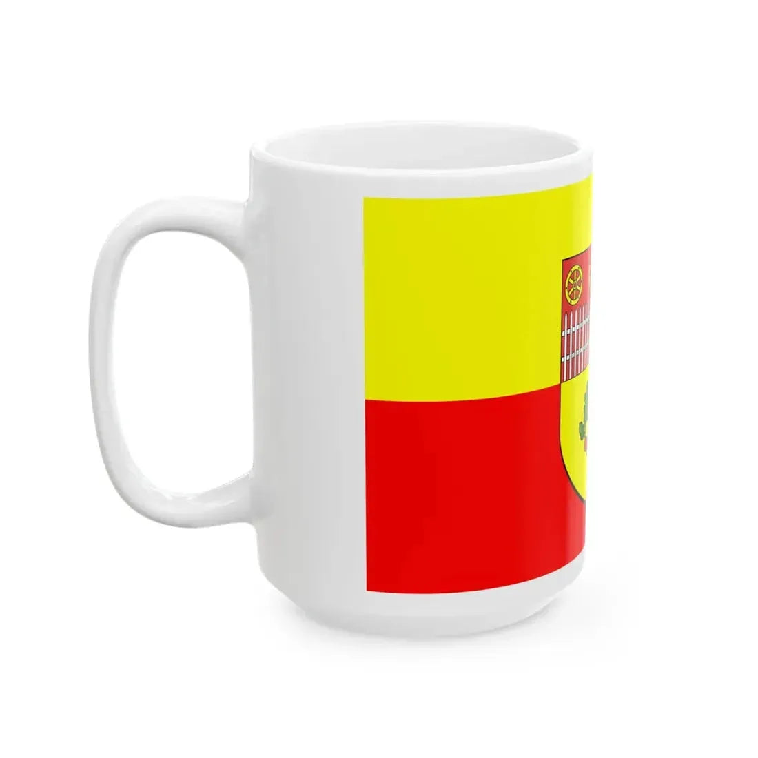 POL gmina Jarocin flag (Poland) White Coffee Mug - Go Mug Yourself