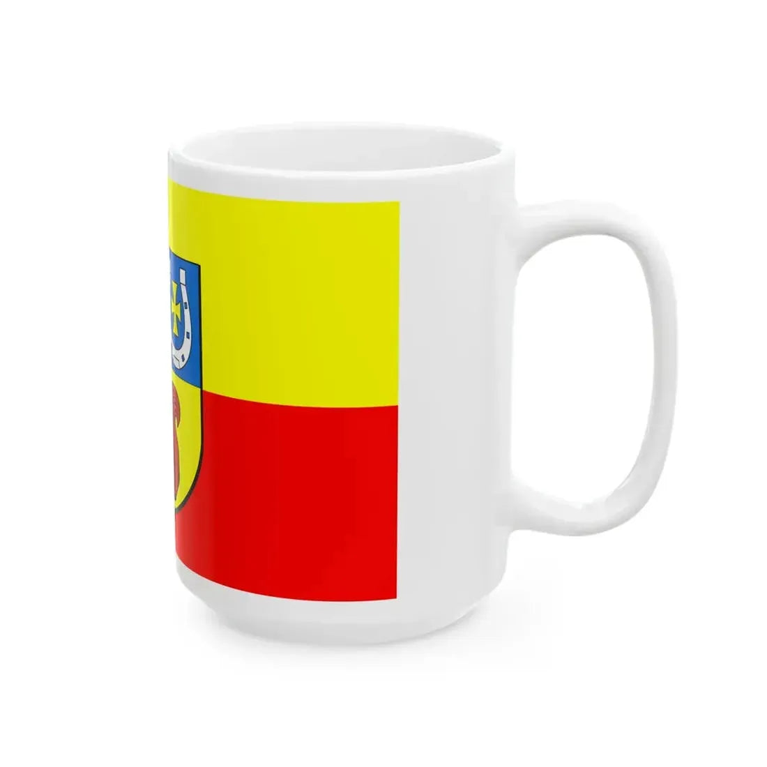 POL gmina Jarocin flag (Poland) White Coffee Mug - Go Mug Yourself