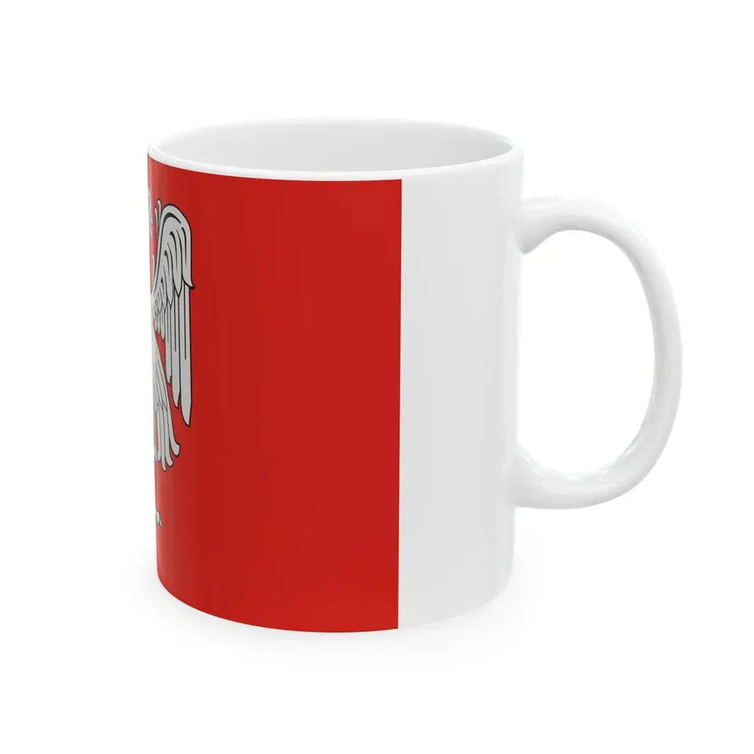 POL gmina Kesowo flag (Poland) White Coffee Mug - Go Mug Yourself