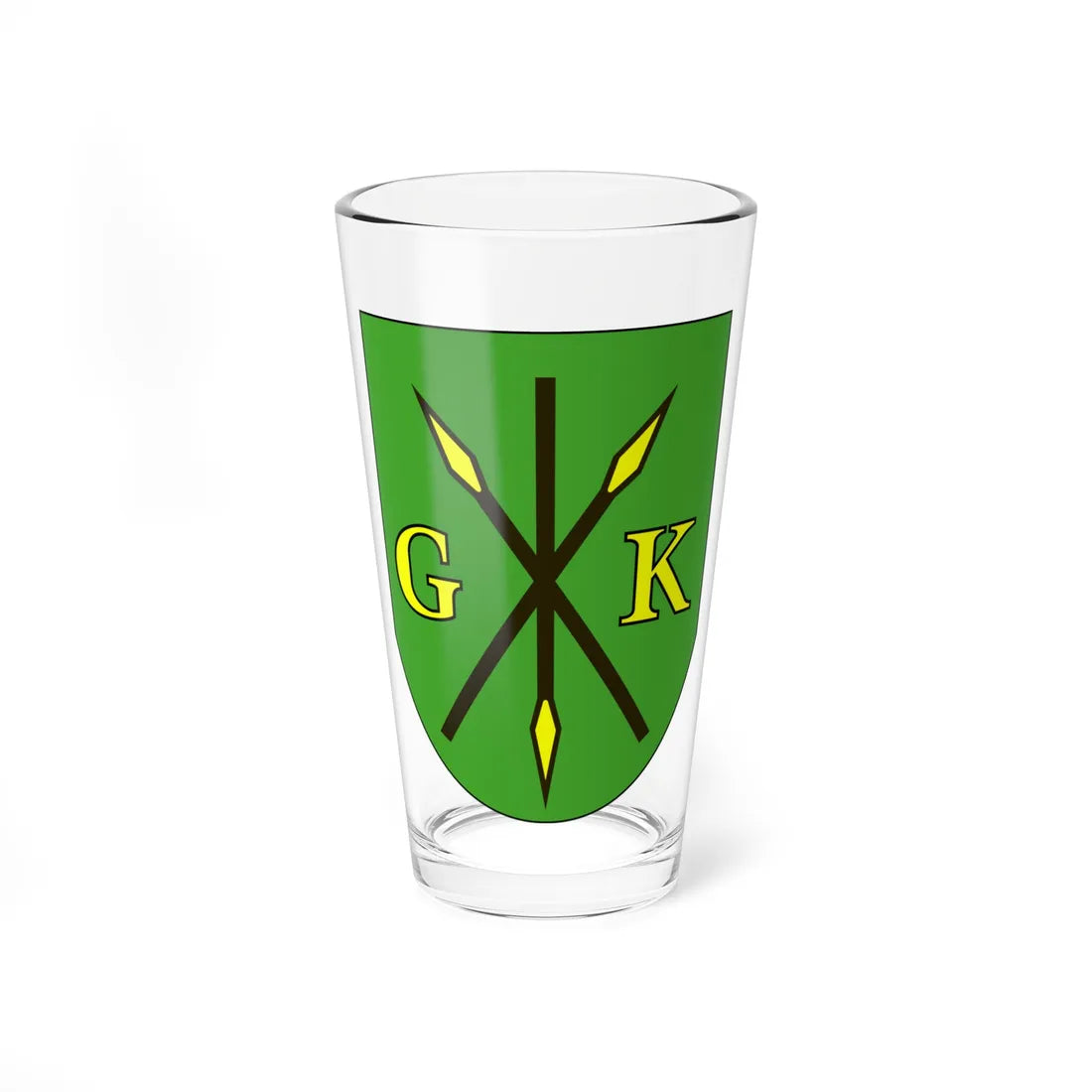 POL gmina Kije COA (Poland) (Coat of Arms) Pint Glass 16oz 16oz - Go Mug Yourself