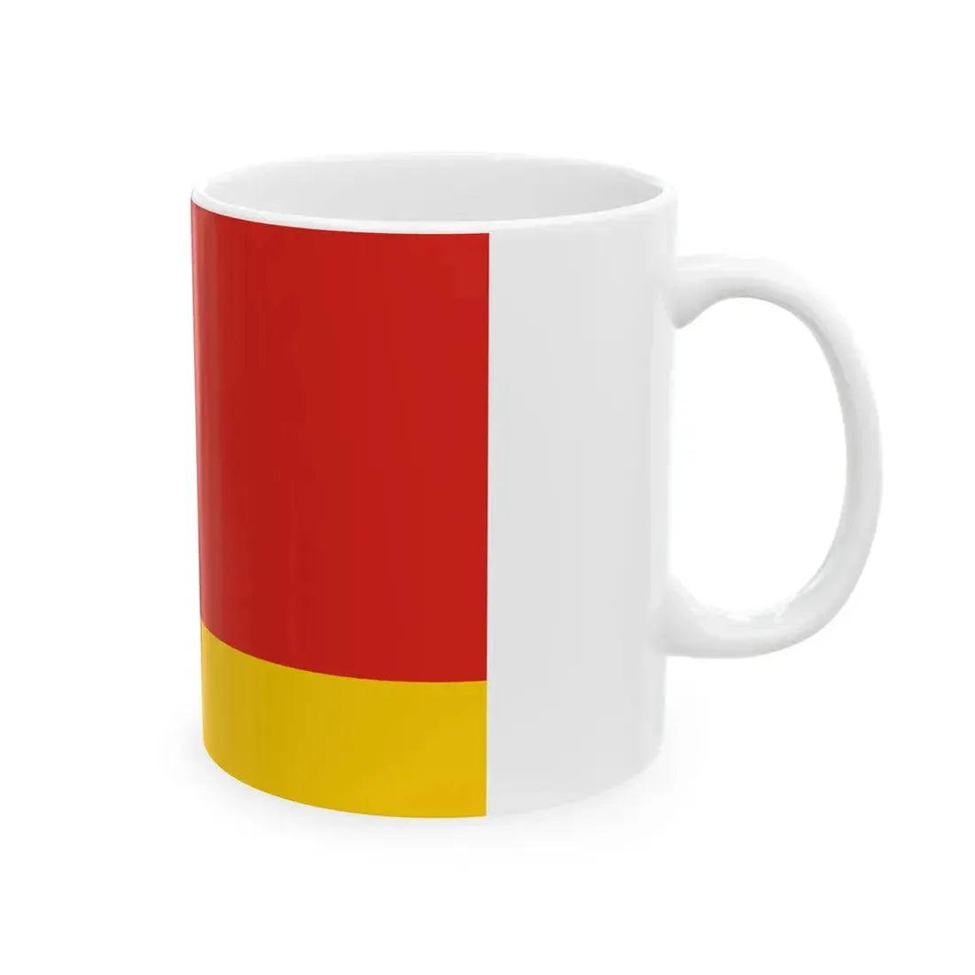 POL gmina Klucze flag (Poland) White Coffee Mug - Go Mug Yourself