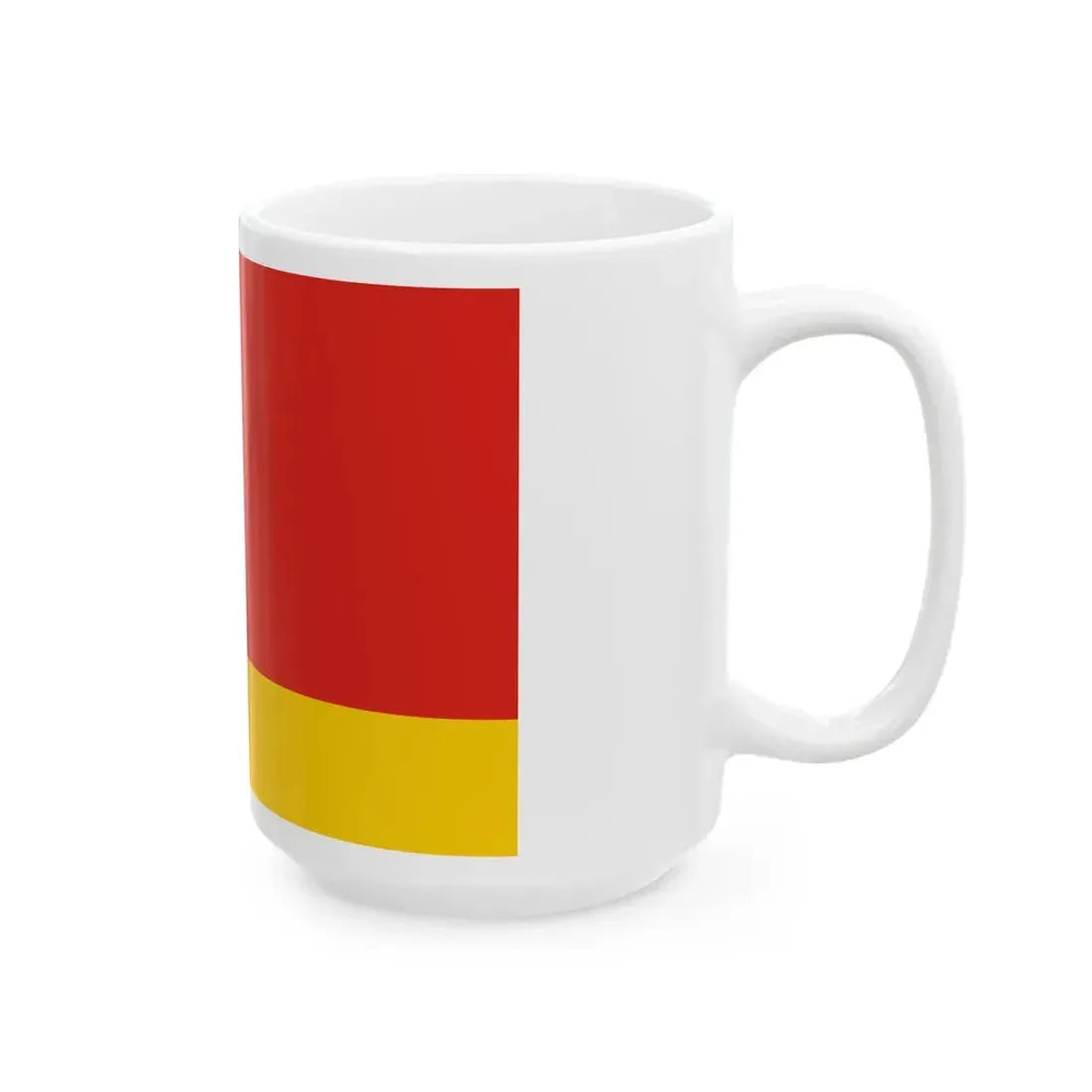 POL gmina Klucze flag (Poland) White Coffee Mug - Go Mug Yourself