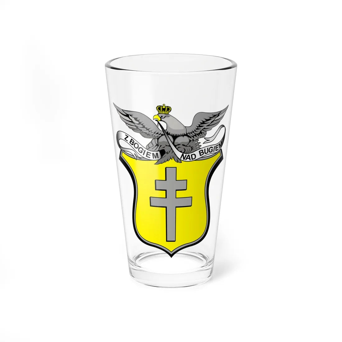 POL gmina Korczew COA (Poland) (Coat of Arms) Pint Glass 16oz 16oz - Go Mug Yourself