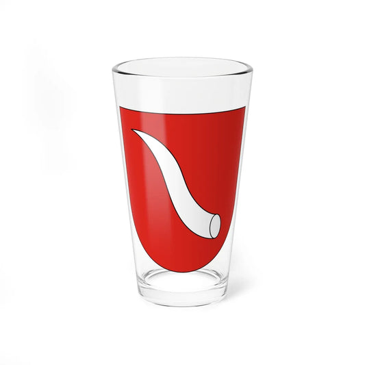 POL gmina Krasiczyn COA (Poland) (Coat of Arms) Pint Glass 16oz 16oz - Go Mug Yourself