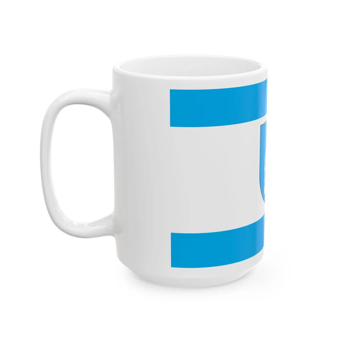 POL gmina Krzywda flag (Poland) White Coffee Mug - Go Mug Yourself