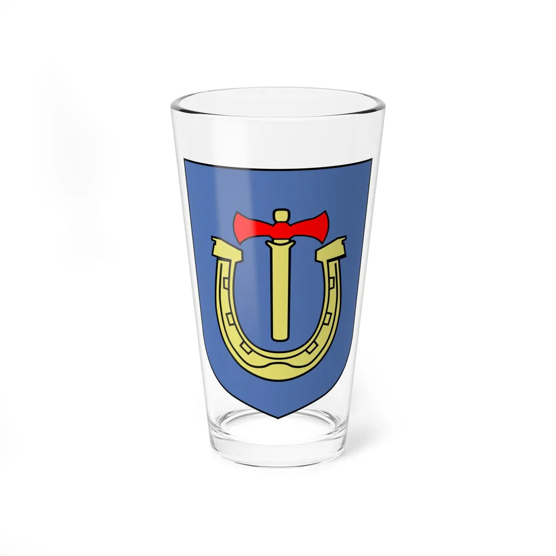 POL gmina Kunów COA (Poland) (Coat of Arms) Pint Glass 16oz - Go Mug Yourself
