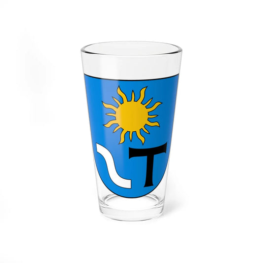 POL gmina Laskowa COA (Poland) (Coat of Arms) Pint Glass 16oz 16oz - Go Mug Yourself