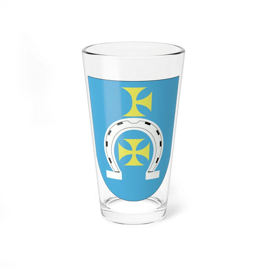 POL gmina Leśniowice COA (Poland) (Coat of Arms) Pint Glass 16oz 16oz - Go Mug Yourself