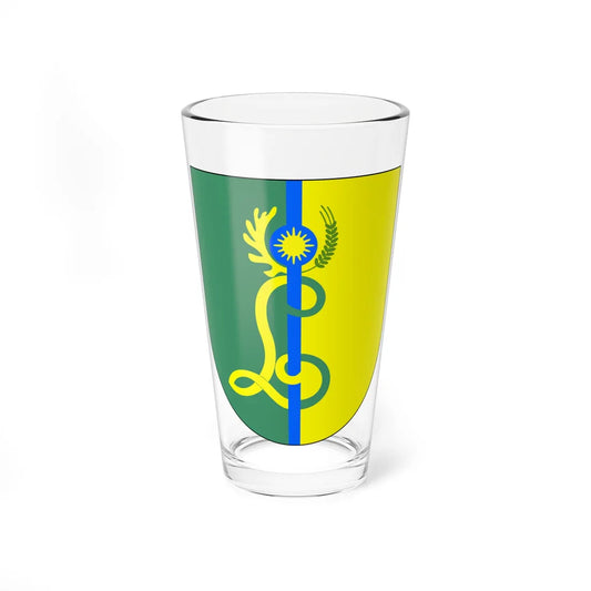 POL gmina Lubichowo COA (Poland) (Coat of Arms) Pint Glass 16oz 16oz - Go Mug Yourself