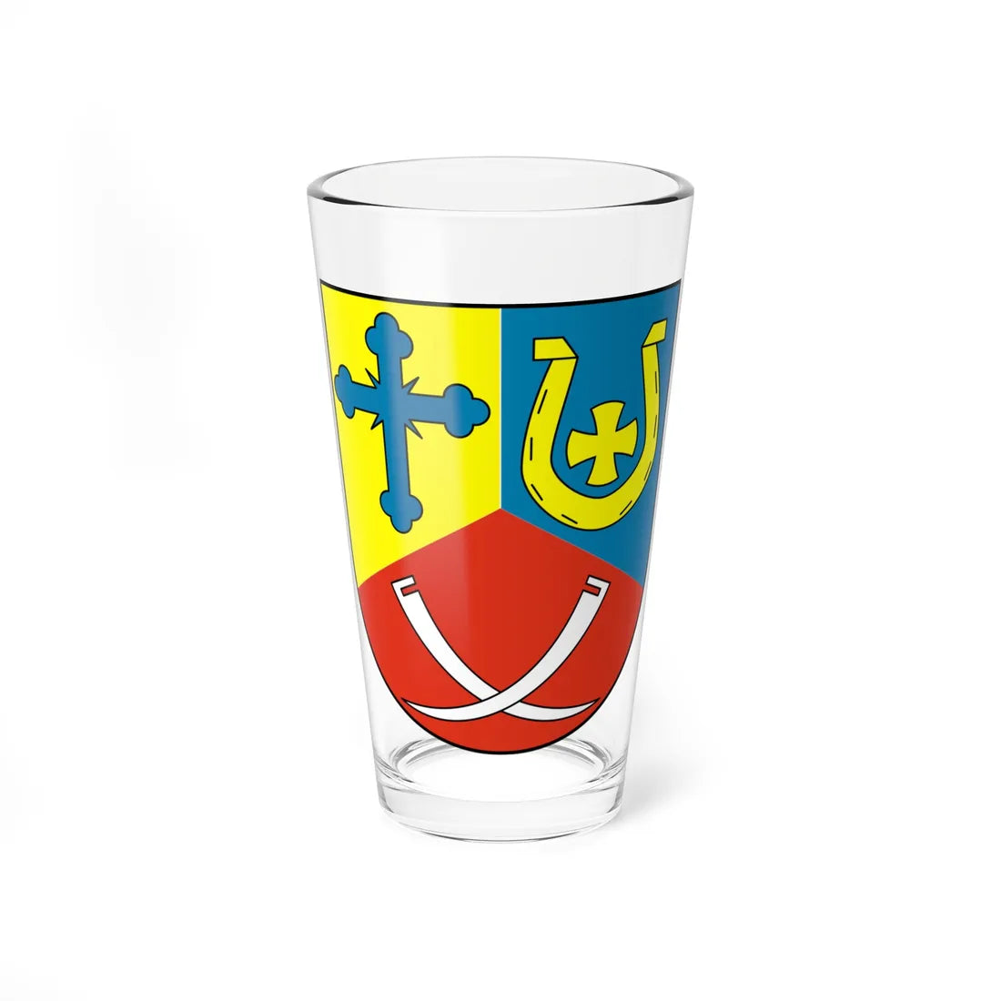 POL gmina Lubochnia COA (Poland) (Coat of Arms) Pint Glass 16oz - Go Mug Yourself