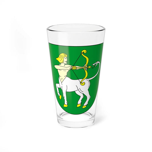 POL gmina Lutomiersk COA (Poland) (Coat of Arms) Pint Glass 16oz 16oz - Go Mug Yourself